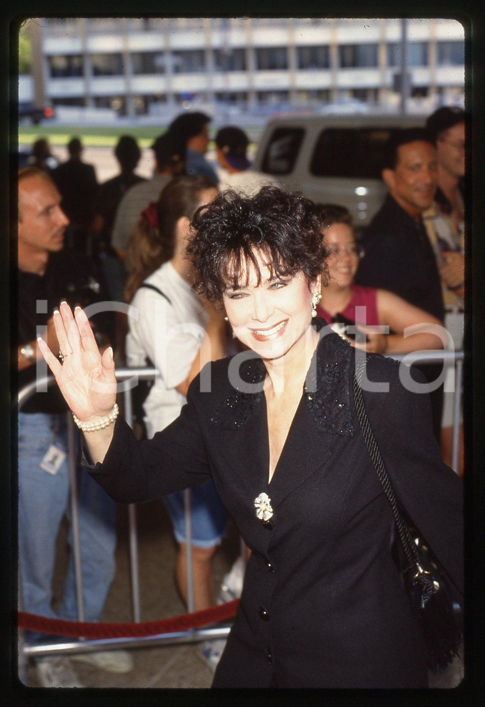 Fotografia d epoca originale 35mm vintage slide 1993 LOS ANGELES Susanne PLESHETTE Ritratto dell attrice 1 1