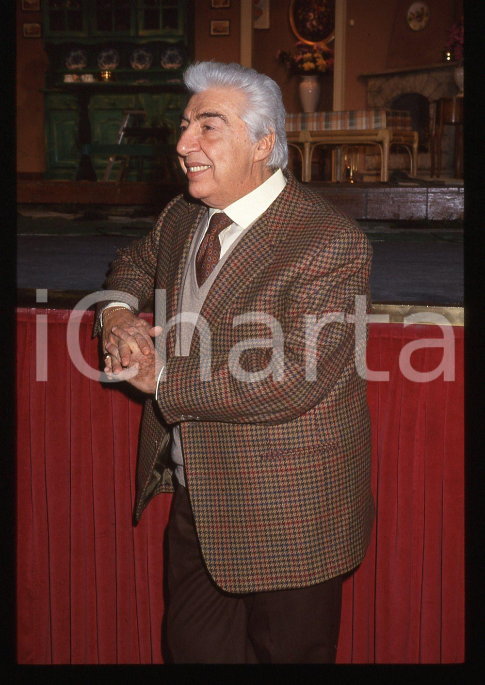 35mm vintage slide* 1992 MILANO TEATRO - Gino BRAMIERI Ritratto dell'attore (3)