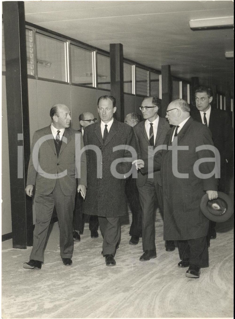 1965 MILANO Scuola FEAL in Piazza Axum - Visita ministro edilizia URSS *Foto