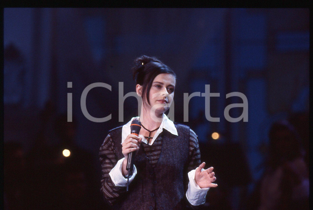 35mm vintage slide* 1993 FESTIVAL ITALIANO Lisa STANSFIELD Ritratto cantante  (6)