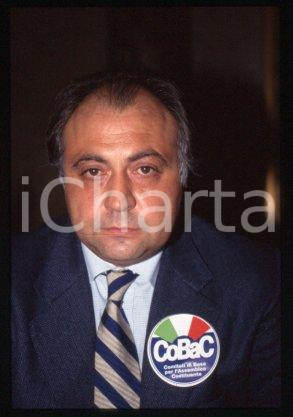 Domenico ZAMBETTI - MILAN Italian politician 1995 ca * 35mm vintage slide 8