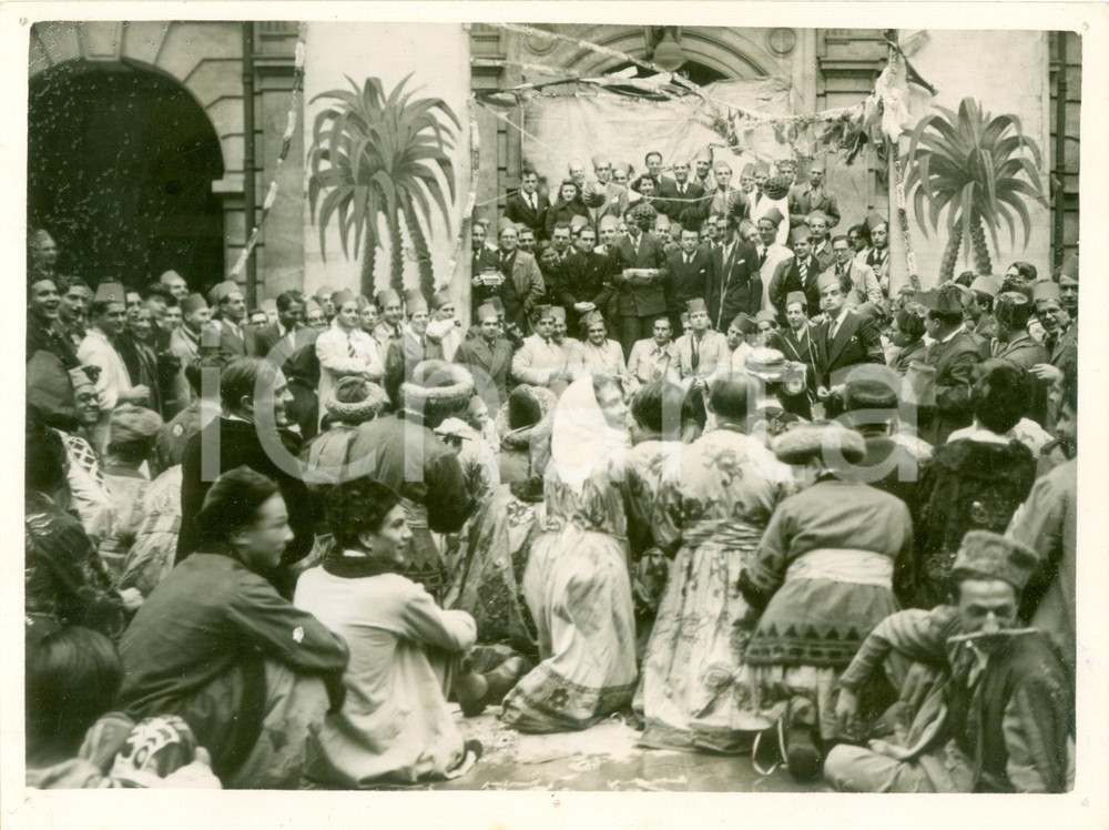 Fotografia d epoca originale 1938 PARIS Battesimo matricole BIZUTS all Ecole Centrale Fotografia 1