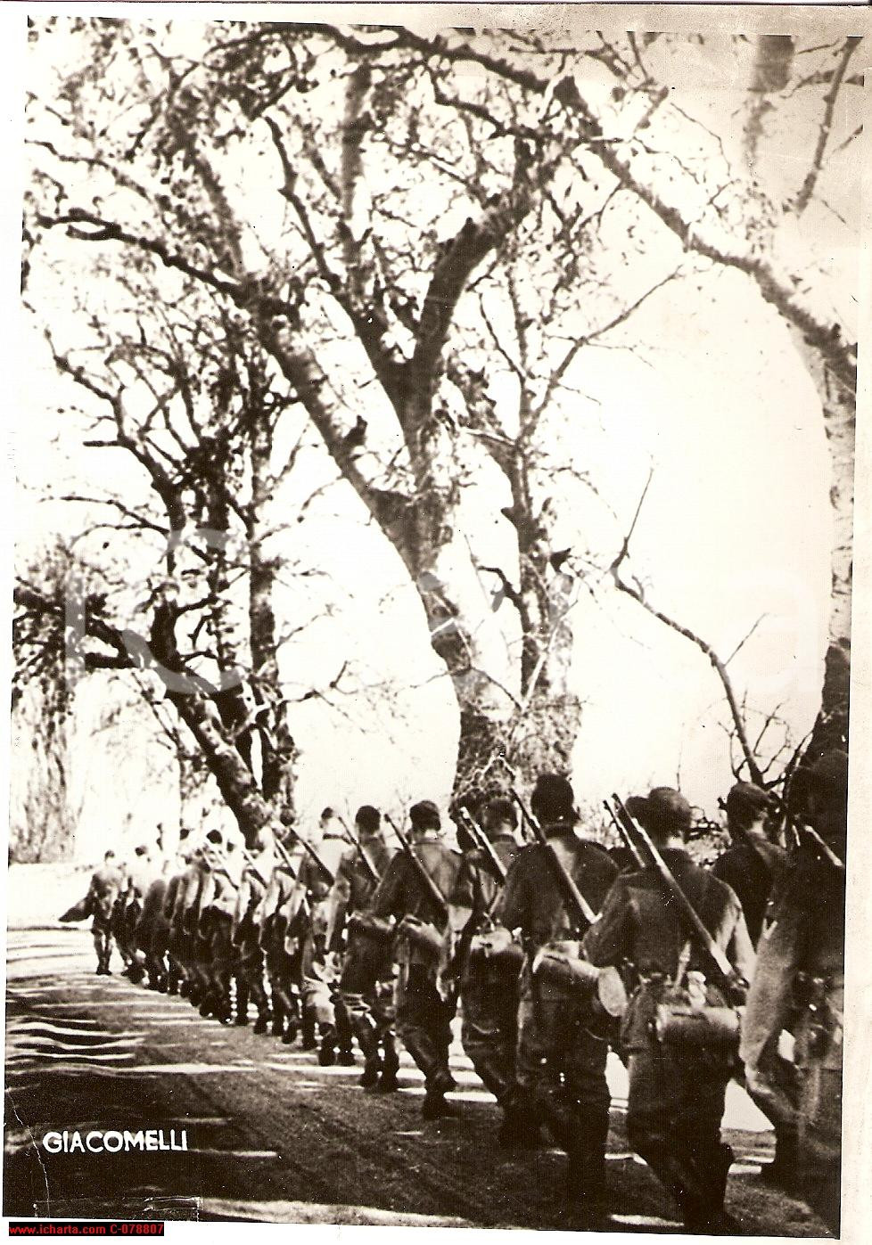 Fotografia d epoca originale !942 WW2 Crimea, avanzata delle truppe dell Asse PHOTO 1