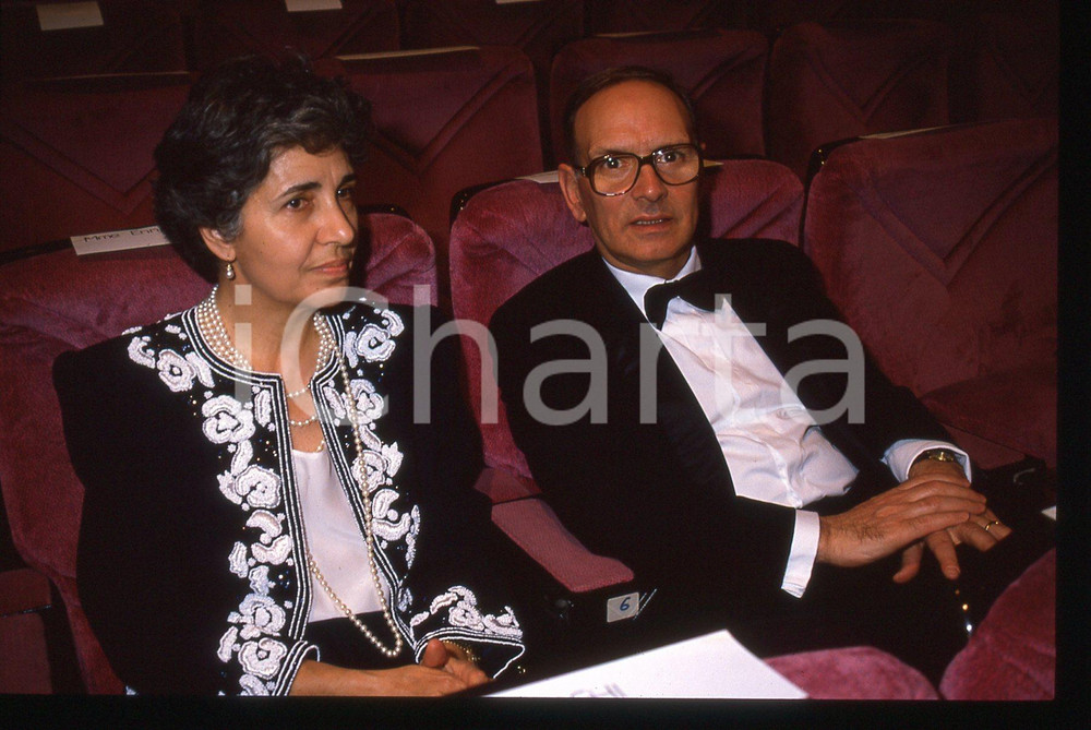 35mm vintage slide* 1995ca MUSICA - Ennio MORRICONE Maria TRAVIA Ritratto (10)