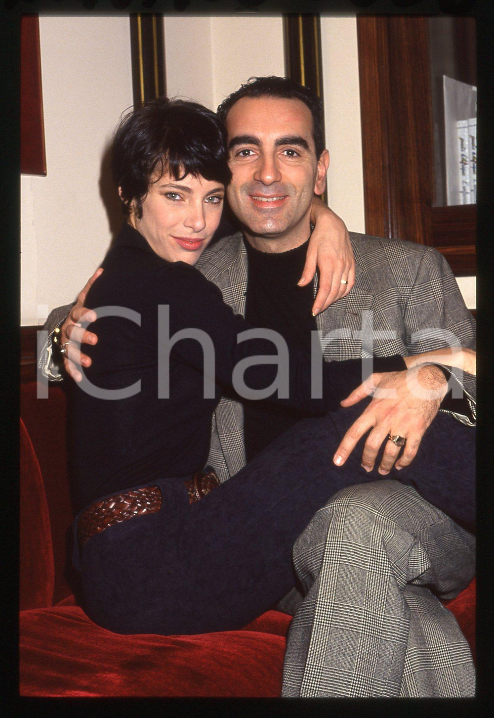 35mm vintage slide* 1993 ITALIA Gennaro CANNAVACCIUOLO Maria Laura BACCARINI (4)