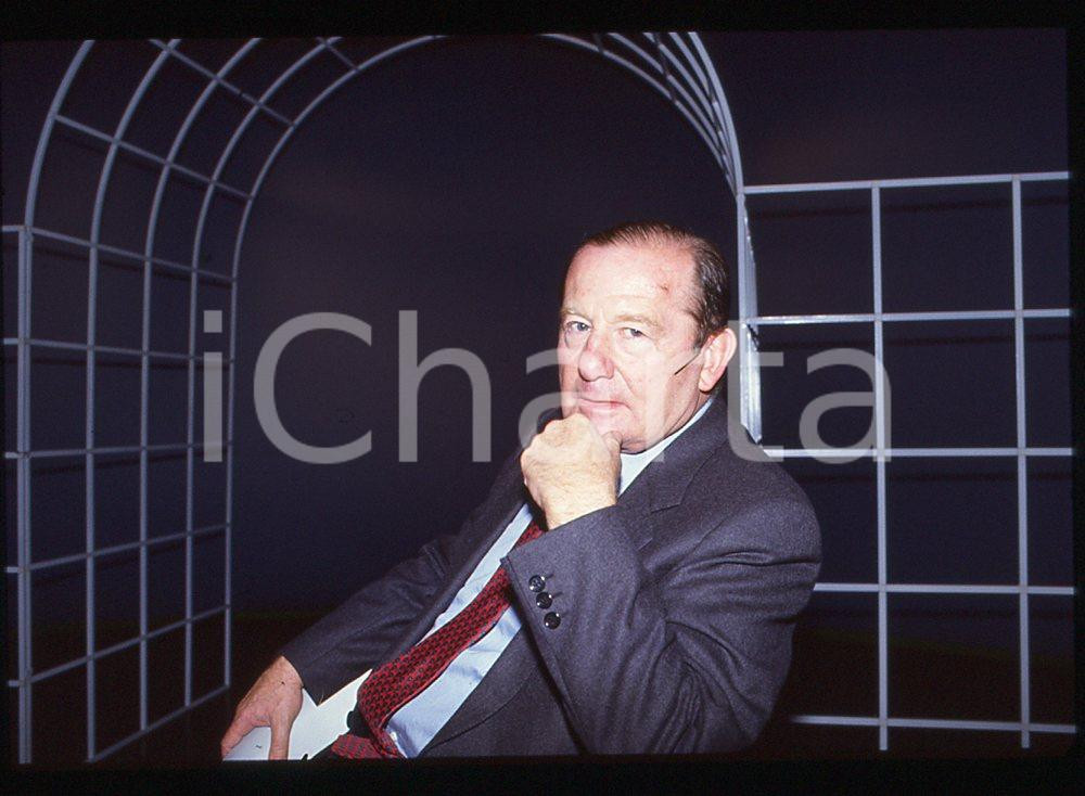 35mm vintage slide*  1992 Gianni BISIACH conduce "Filo rosso" 4