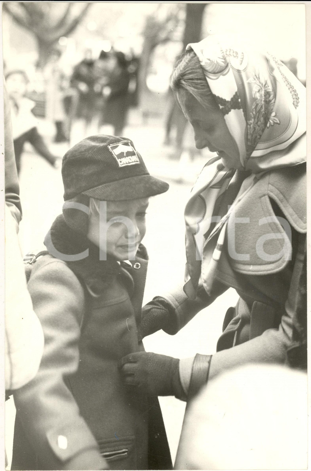1975 ca GOSSIP MILANO Gianluca GUIDI bambino in lacrime (1) - Foto 20x30 cm