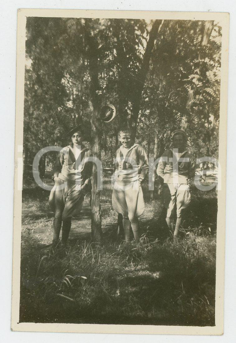 1935 ca CINA TIENTSIN - Leoni di SAN MARCO - Escursione (3) *Foto Fotografia d'epoca. GOOD/buono Lievi smussature angolari Formato: 9x6 originale e autentica 1