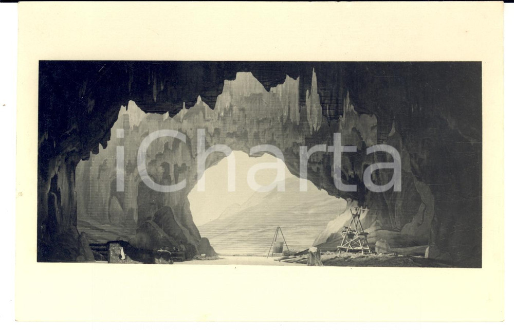 Fotografia d epoca originale 1940 ROMA TEATRO DELL OPERA  Il trovatore  Allestimento Alberto SCAIOLI Foto 1