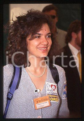 Franca GAMBATO - LEGA NORD l'indipendenza Portrait 1996 ca *35mm vintage slide 8