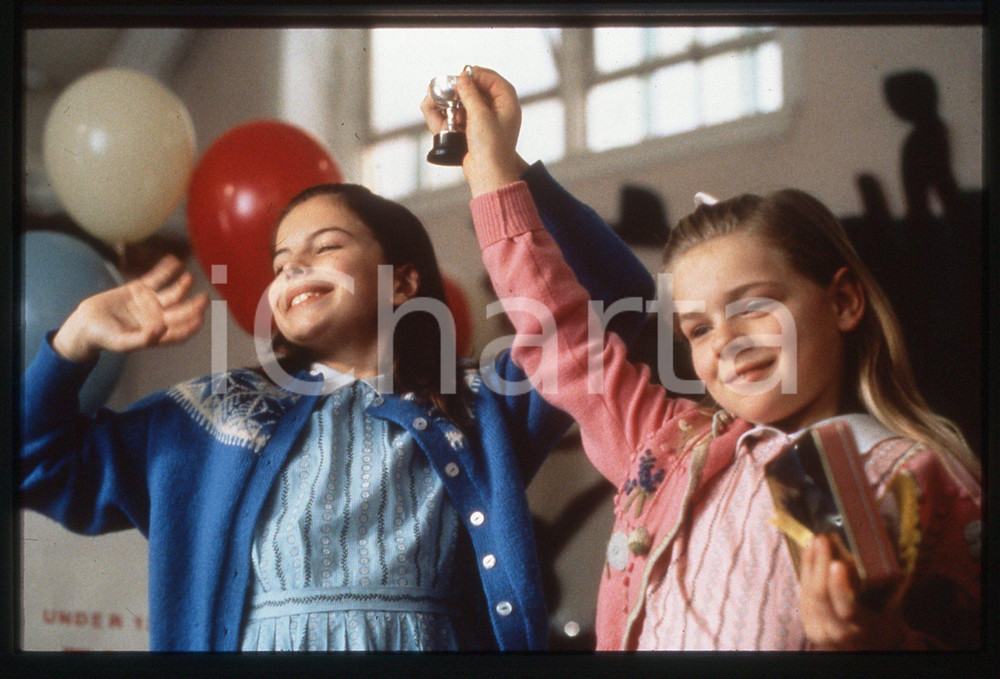 35mm vintage slide*1998 HILARY AND JACKIE Auriol EVANS Keeley FLANDERS 