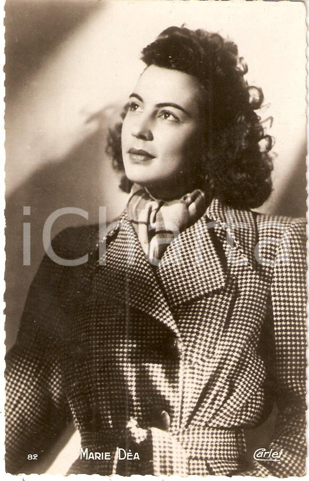 Cartolina originale da collezione 1935 ca CINEMA Portrait Marina DEA Actress *Cartolina FP NV 1