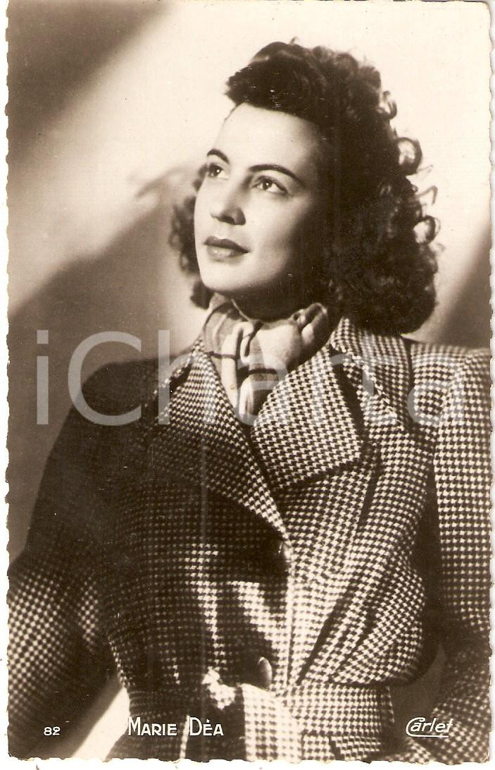 Cartolina originale da collezione 1935 ca CINEMA Portrait Marina DEA Actress Cartolina FP NV 1