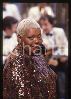 Bertice READING - MUSIC Show Actress & singer 1987 ca * 35 mm vintage slide 24