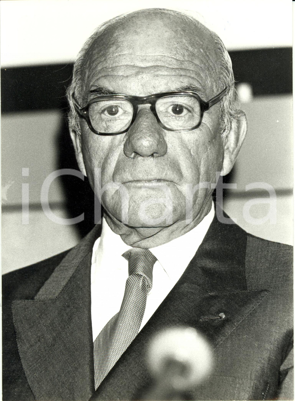 Fotografia d epoca originale 1988 PARIS Michel GUY VicePrÃ©sident de la SEPT SociÃ©tÃ© Programmes de TÃ©lÃ©vision 1