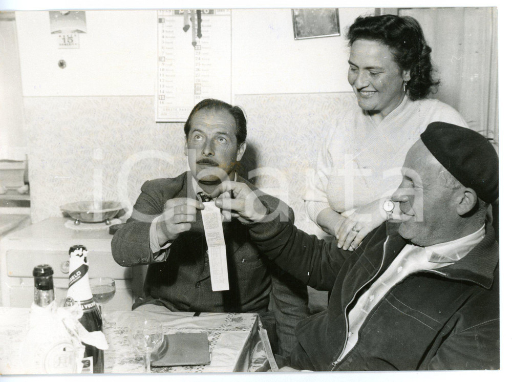 1959 VODO DI CADORE - PEAIO Romeo GIACIN e Roberto CALDART vincitori TOTOCALCIO