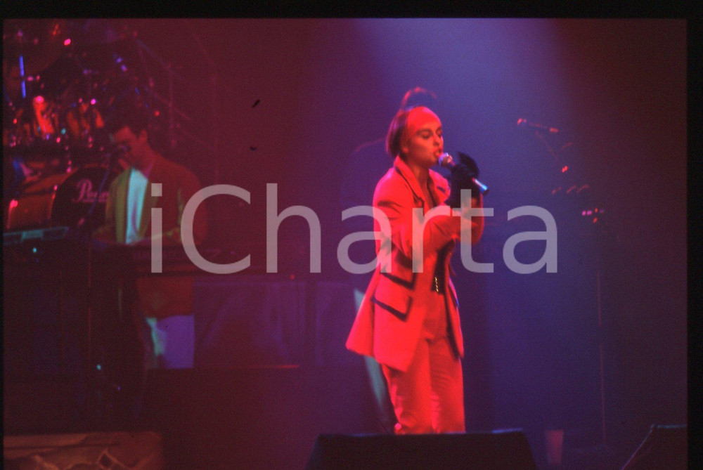 35mm vintage slide* 1990ca MUSICA Lisa STANSFIELD in concerto (48)