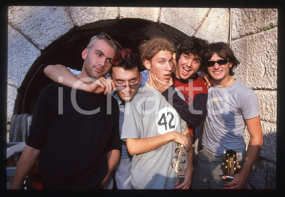 35mm vintage slide* 2000 VERONA - FESTIVALBAR Cesare CREMONINI dei LÙNAPOP (18)