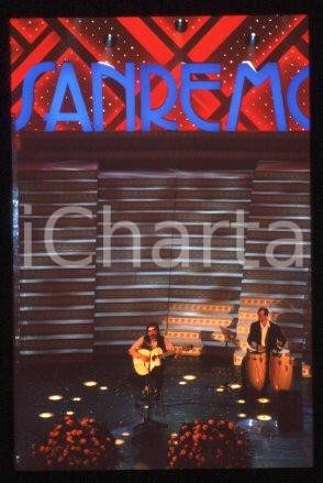 35mm vintage slide* 1998 SANREMO singer and composer Jose FELICIANO (8)