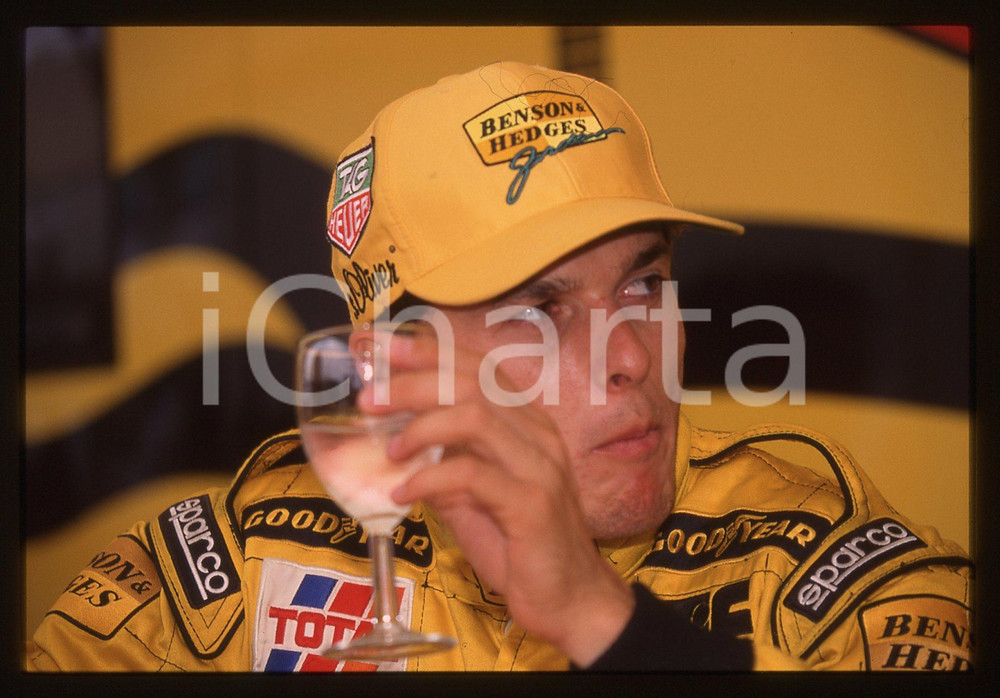 35mm vintage slide* 1997 GP SAN MARINO Giancarlo FISICHELLA - Ritratto pilota 3
