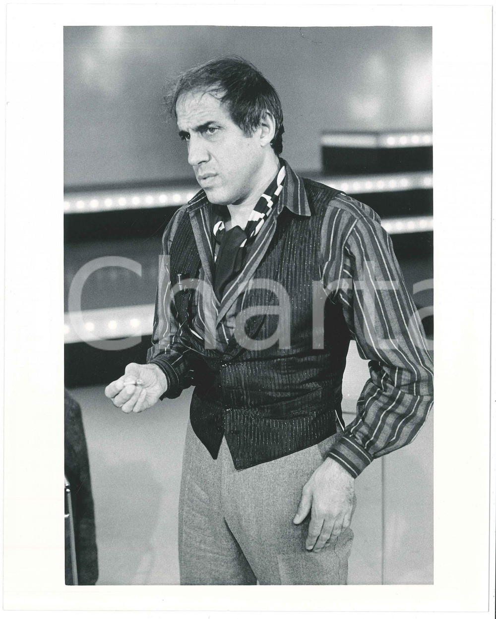 Fotografia d epoca originale 1983 RAI FANTASTICO 4  Adriano CELENTANO  Ritratto 5 Foto 20x25 cm 1