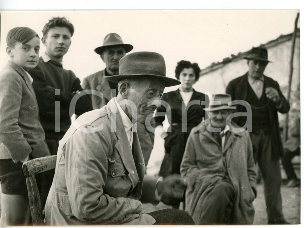 1955 ca SOGLIANO SUL RUBICONE (FC) Benedetto TOSI graziato per anzianità *Foto