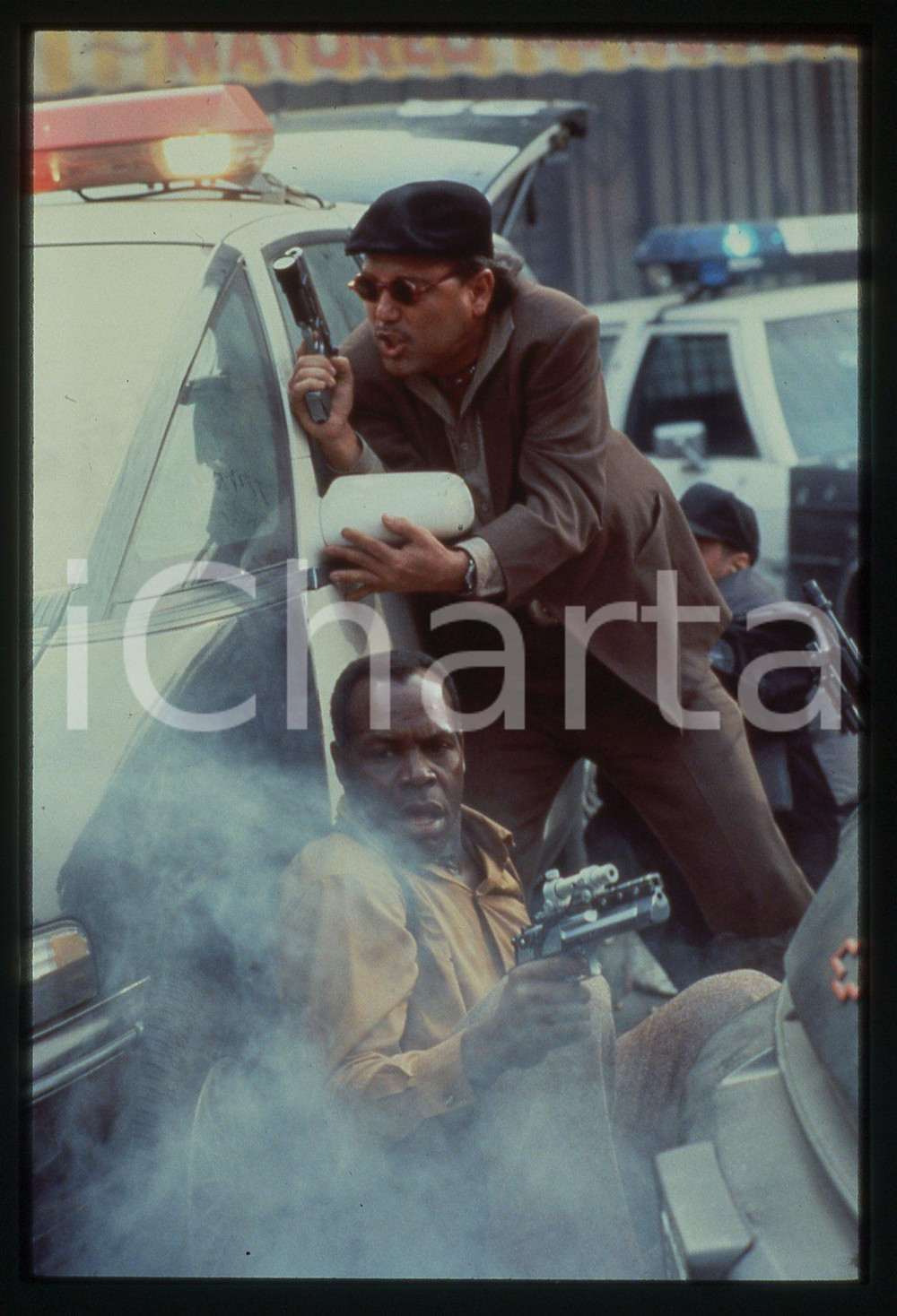 35mm vintage slide* 1990 PREDATOR 2 Danny GLOVER Rubèn BLADES Scena Film (4)