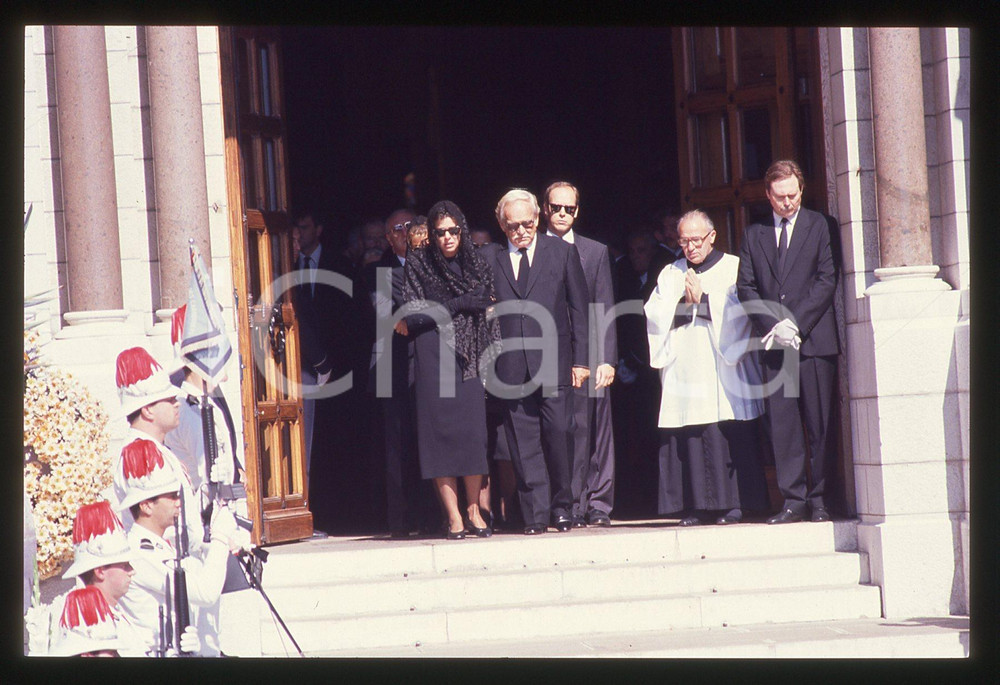 35mm vintage slide* 1990 PRINCIPATO DI MONACO Ranieri e Carolina DI MONACO (14)
