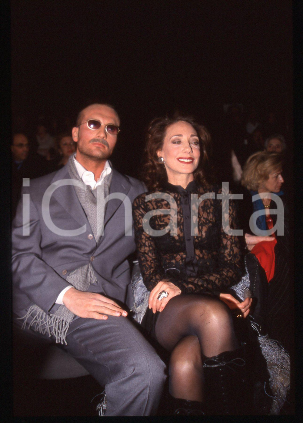 35mm vintage slide* 2000 ca Marisa BERENSON (15)