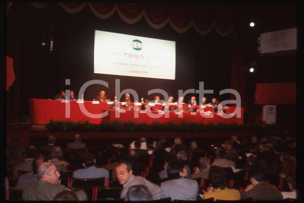 35mm vintage slide* 1996 BANCA POPOLARE DI MILANO Assemblea straordinaria (1)