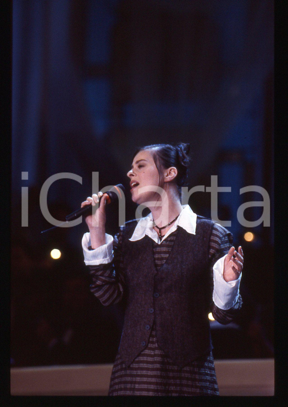 35mm vintage slide* 1993 FESTIVAL ITALIANO Lisa STANSFIELD Ritratto cantante (3)