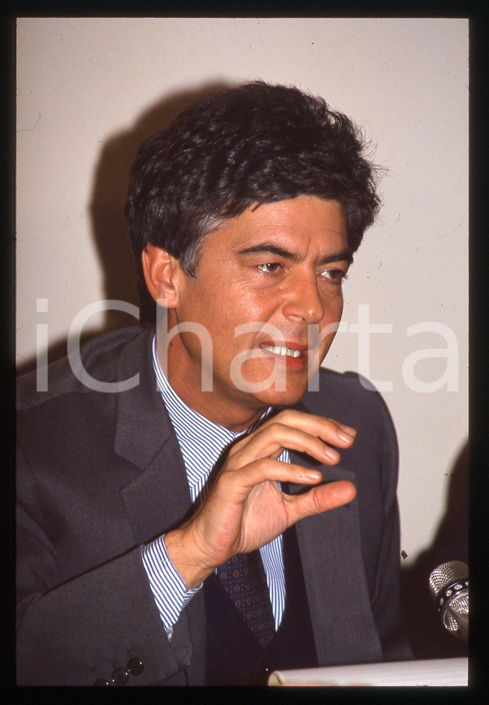 35mm vintage slide* 1991 ca Claudio MARTELLI Conferenza Ministero Giustizia (18)