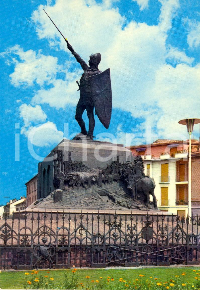 Cartolina originale da collezione 1976 LEGNANO MI Monumento alla Battaglia del 1176 Cartolina postale FG NV 1