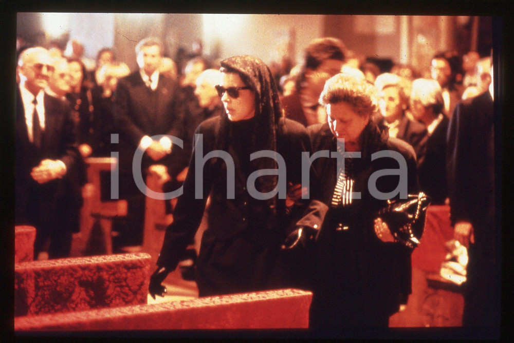 35mm vintage slide* 1990 FINO MORNASCO Carolina di MONACO Fernanda BIFFI (3)