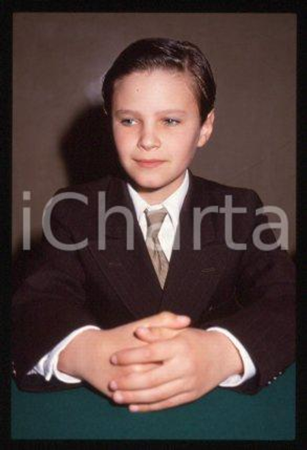 35mm vintage slide* 1990 ca CINEMA Portrait of an actor Michele BUTTARELLI (6)