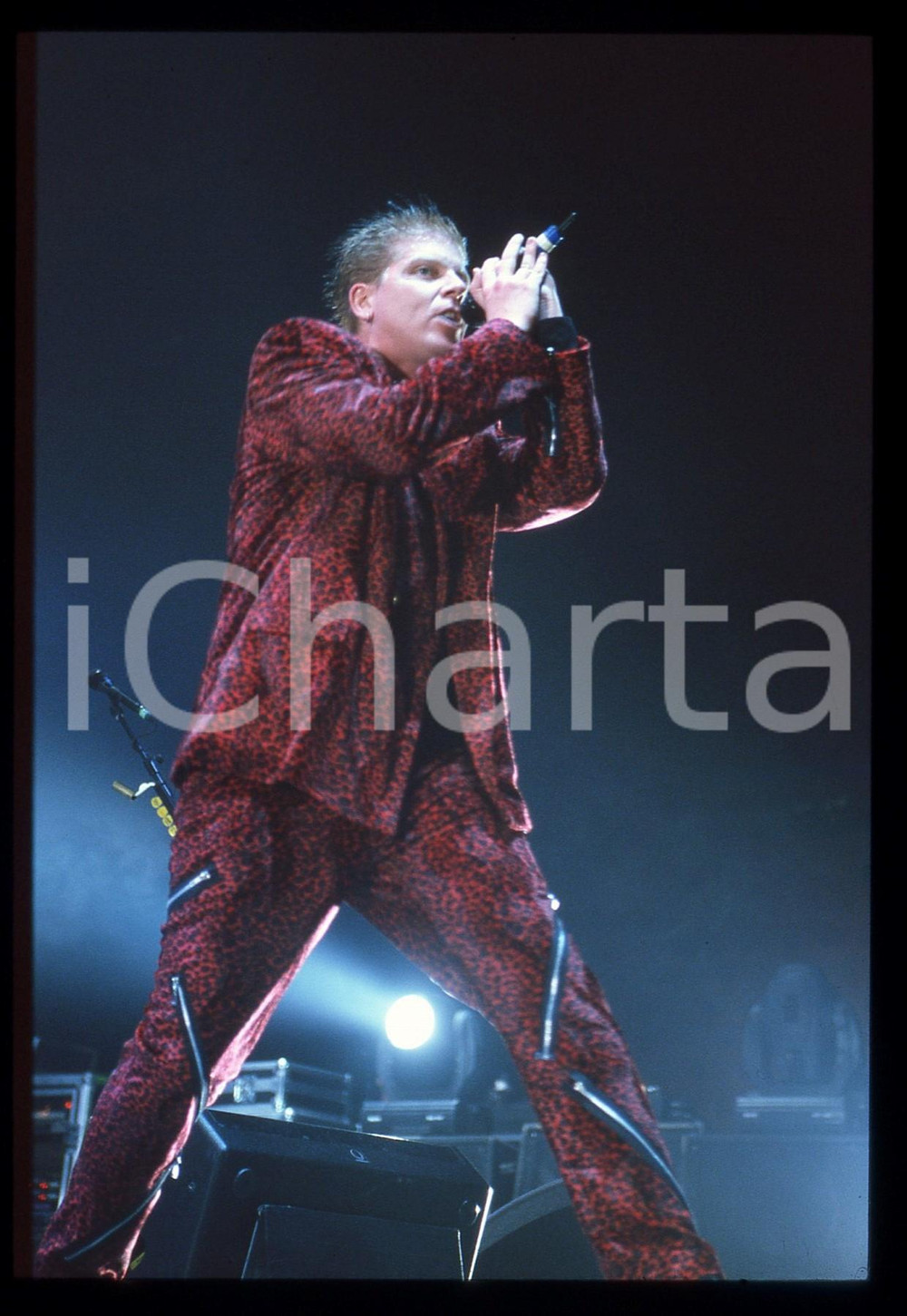 35mm vintage slide* 2000ca MUSICA Dexter HOLLAND degli OFFSPRING in concerto 3
