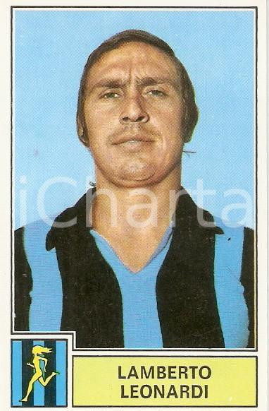 Oggetto da collezione cartaceo PANINI  CALCIATORI 1971  1972 Figurina Lamberto LEONARDI Serie A ATALANTA 1