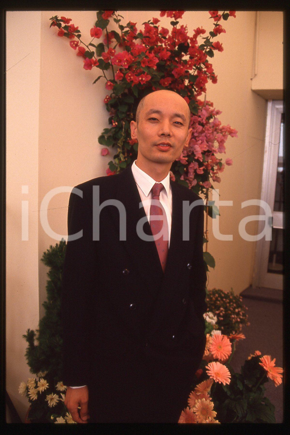 35mm vintage slide* 1994 ca VENICE Ge YOU Chinese actor (20)