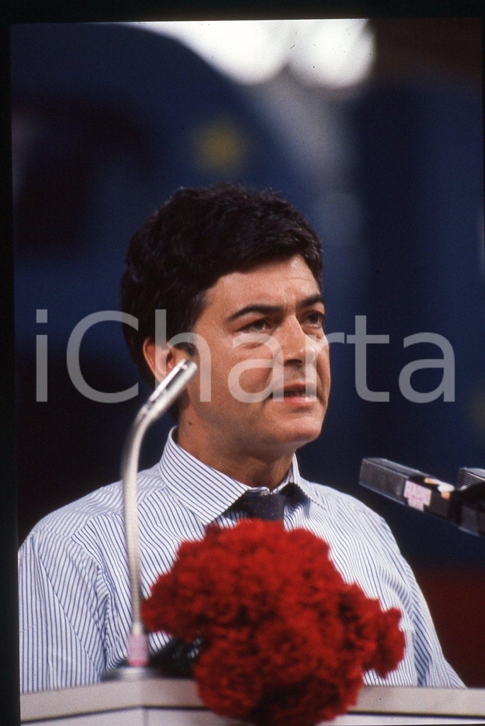 35mm vintage slide* 1989 MILANO Claudio MARTELLI Congresso PSI Ansaldo (14)