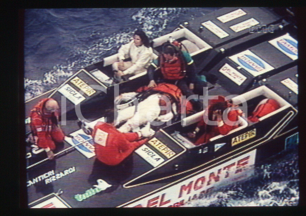 35mm vintage slide* 1990 PRINCIPATO DI MONACO Incidente Stefano CASIRAGHI (1)