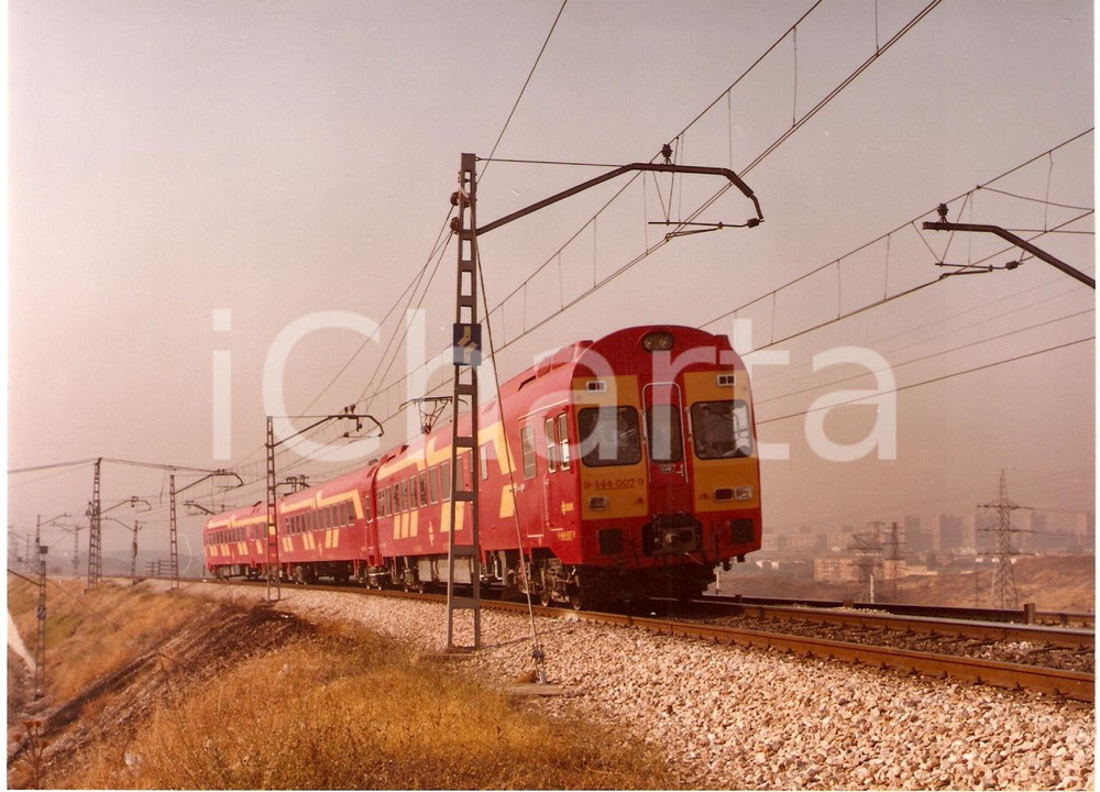 Fotografia d epoca originale 1975 ca ESPANA Intercity trainset RENFE Electrotrain Photo 1