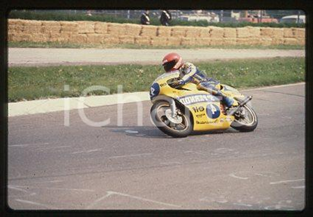Johnny CECOTTO - FORMULA ONE Motorcycle racer 1980 ca * 35 mm vintage slide 7