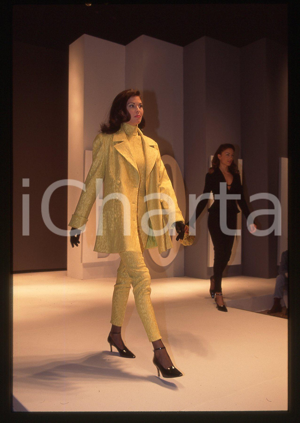 35mm vintage slide* 1995 MODA Chiara BONI Sfilata autunno-inverno '95-'96 (6)
