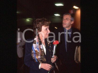 35mm vintage slide* 1991 ca POLITICS French Prime Minister Édith CRESSON (2)