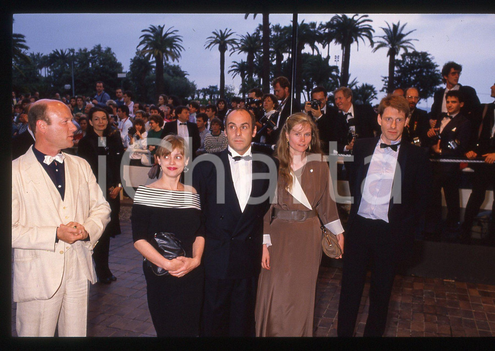 35mm vintage slide*1988 CANNES Ursula ANDERMATT Thomas BRASCH Katharina THALBACH