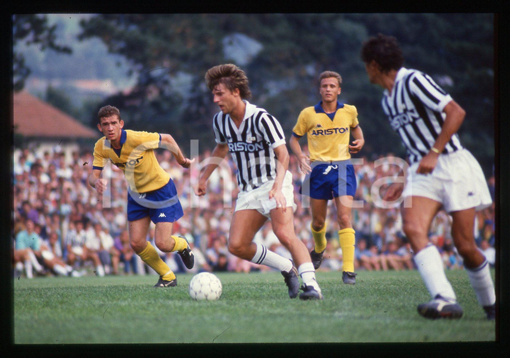 35mm vintage slide* 1989 VILLAR PEROSA - JUVENTUS A vs B Michael LAUDRUP (4)