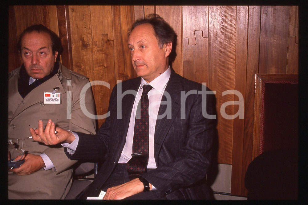 35mm vintage slide* 1995 ca MILANO - GERAZIMOV Director of PRAVDA (14)