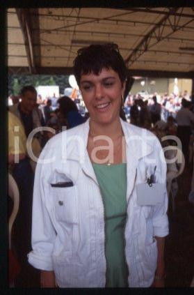 35mm vintage slide* 1995 ca LEGA NORD - ITALIA Politica Elisabetta BERTOTTI (22)