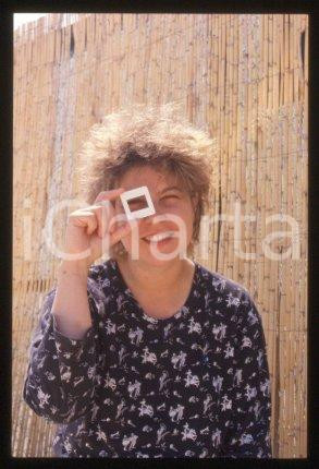 35mm vintage slide* 1990 ca ITALIA Fiorella INFASCELLI Ritratto regista (11)