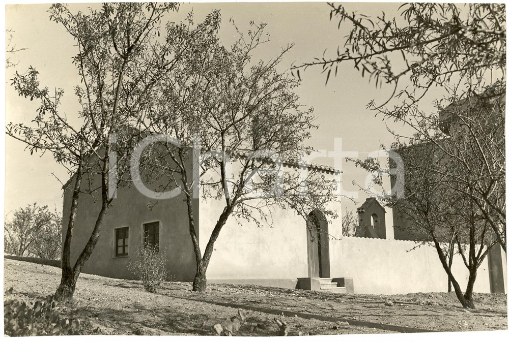 Fotografia d epoca originale 1940 CALTANISSETTA Canonica del Borgo GIGINO GATTUSO o Borgo PETILIA 1